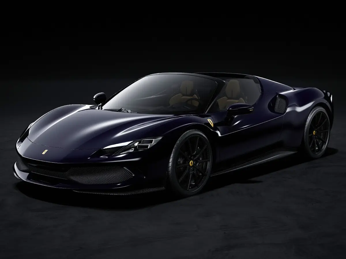 Ferrari 296 GTS Blu Scozia